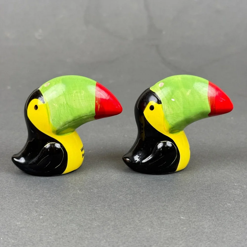 Toucan Salt and Pepper Shakers Wrightsville Beach